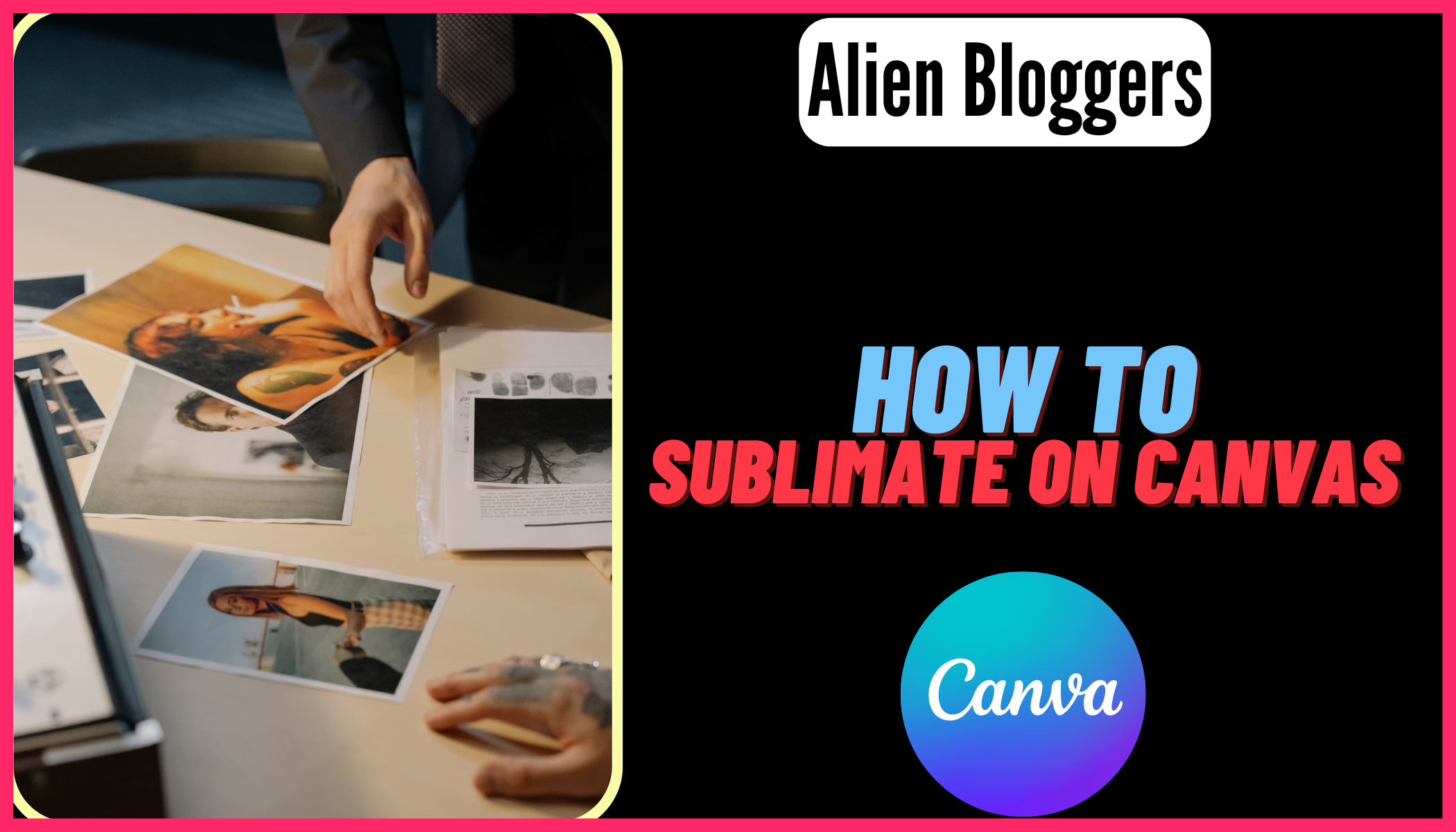 How to Sublimate on Canvas